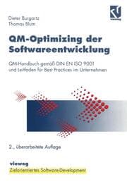 Cover von QM-Optimizing der Softwareentwicklung
