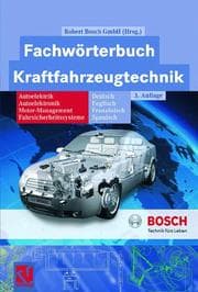Cover von Fachwörterbuch Kraftfahrzeugtechnik