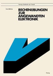 Cover von Rechenübungen zur angewandten Elektronik