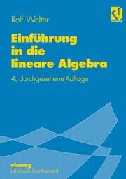 Cover von Einführung in die lineare Algebra
