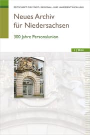 Cover von Neues Archiv für Niedersachsen 1.2014