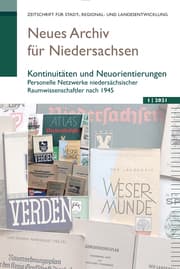 Cover von Neues Archiv für Niedersachsen 1/2021