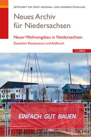 Cover von Neues Archiv für Niedersachsen 1/2023