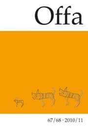 Cover von Offa-Zeitschrift. Berichte und Mitteilungen zur Urgeschichte, Frühgeschichte und Mittelalterarchäologie