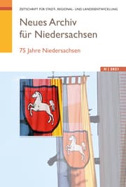 Cover von Neues Archiv für Niedersachsen 2.2021