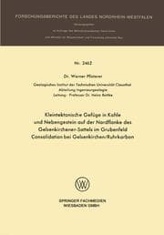 Cover von Kleintektonische Gefüge in Kohle und Nebengestein auf der Nordflanke des Gelsenkirchener-Sattels im Grubenfeld Consolidation bei Gelsenkirchen/Ruhrkarbon