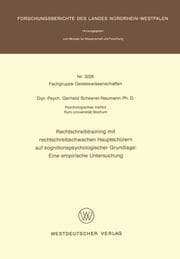Cover von Rechtschreibtraining mit rechtschreibschwachen Hauptschülern auf kognitionspsychologischer Grundlage: Eine empirische Untersuchung