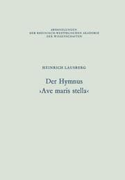 Cover von Der Hymnus Ave maris stella