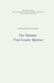 Cover von Der Hymnus Veni Creator Spiritus