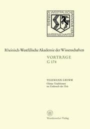 Cover von Chinas Traditionen im Umbruch der Zeit