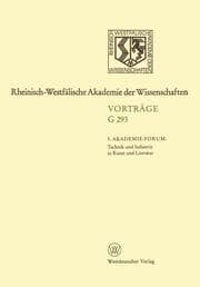Cover von 5.Akademie-Forum Technik und Industrie in Kunst und Literatur