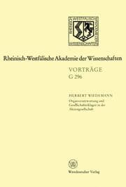 Cover von Organverantwortung und Gesellschafterklagen in der Aktiengesellschaft