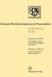Cover von Der Einfluß von Gasen auf die Reaktionsfähigkeit fester Stoffe