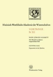 Cover von Der Mensch im elektromagnetischen Feld.Ergonomie in der Medizin