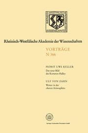 Cover von Das neue Bild des Kometen Halley Ergebnisse der Raummissionen / Wetter in der oberen Atmosphäre