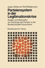Cover von Parteiensystem in der Legitimationskrise