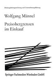 Cover von Preisobergrenzen im Einkauf