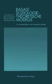 Cover von Basale Soziologie: Theoretische Modelle