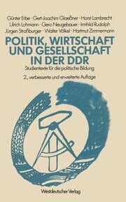 Cover von Politik, Wirtschaft und Gesellschaft in der DDR