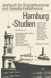 Cover von Hamburg-Studien