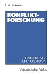 Cover von Konfliktforschung