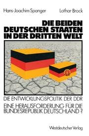 Cover von Die beiden deutschen Staaten in der Dritten Welt