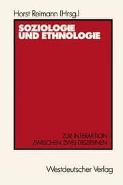 Cover von Soziologie und Ethnologie