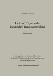 Cover von Ideal und Typus in der italienischen Renaissancemalerei