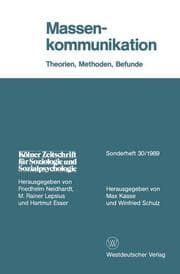 Cover von Massenkommunikation