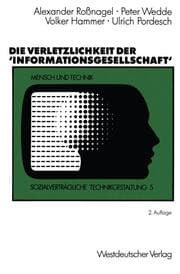 Cover von Die Verletzlichkeit der Informationsgesellschaft