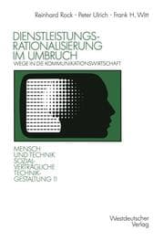 Cover von Dienstleistungsrationalisierung im Umbruch