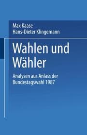 Cover von Wahlen und Wähler
