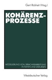 Cover von Kohärenzprozesse