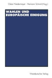 Cover von Wahlen und Europäische Einigung