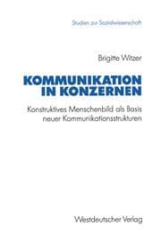 Cover von Kommunikation in Konzernen