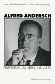 Cover von Alfred Andersch
