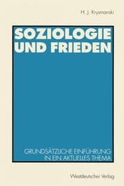Cover von Soziologie und Frieden