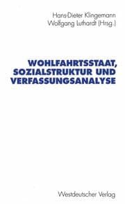 Cover von Wohlfahrtsstaat, Sozialstruktur und Verfassungsanalyse