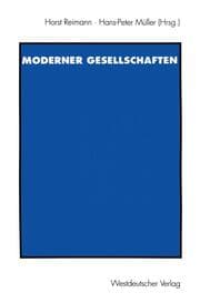 Cover von Probleme moderner Gesellschaften
