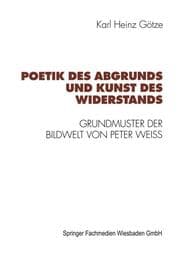 Cover von Poetik des Abgrunds und Kunst des Widerstands
