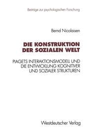Cover von Die Konstruktion der sozialen Welt