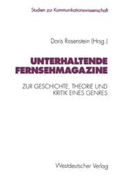 Cover von Unterhaltende Fernsehmagazine