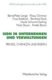 Cover von ISDN in Unternehmen und Verwaltung