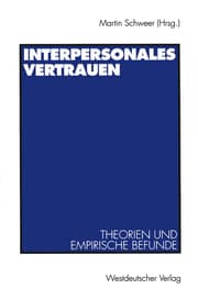 Cover von Interpersonales Vertrauen