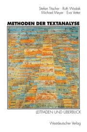 Cover von Methoden der Textanalyse