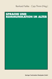 Cover von Sprache und Kommunikation im Alter