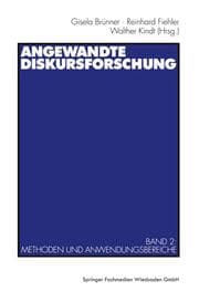 Cover von Angewandte Diskursforschung