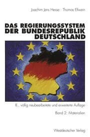 Cover von Das Regierungssystem der Bundesrepublik Deutschland