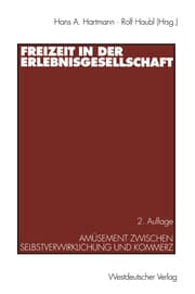Cover von Freizeit in der Erlebnisgesellschaft