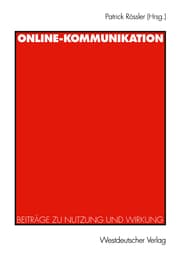 Cover von Online-Kommunikation